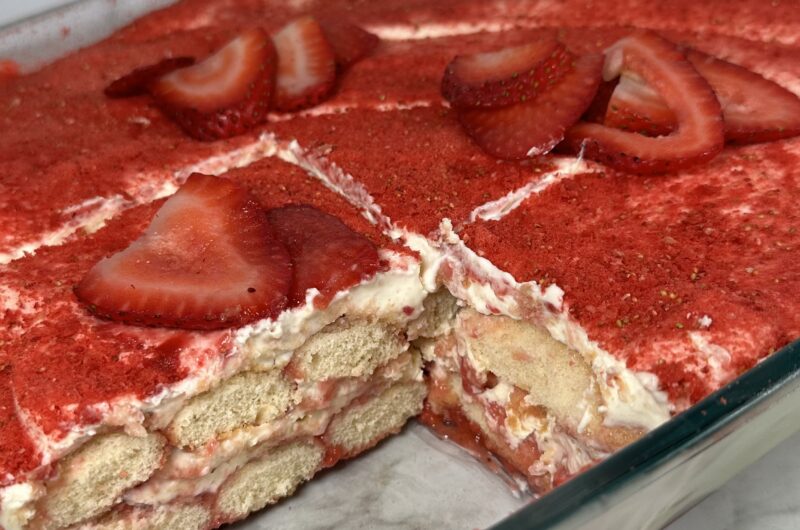 Strawberry Tiramisu
