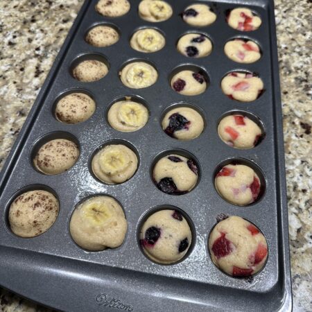 easy breakfast muffins, pancake mix muffins, make ahead breakfast, grab and go breakfast, customizable muffins, breakfast mini muffins pancake mix muffins make-ahead muffins easy breakfast muffins grab-and-go breakfast freezer-friendly muffins quick breakfast ideas mini pancake muffins how to make mini muffins with pancake mix make-ahead breakfast ideas for busy mornings freezer-friendly breakfast muffins kid-friendly breakfast muffins easy weekday breakfast prep mini muffins with fruit or chocolate chips simple breakfast meal prep recipes